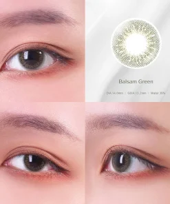 Kính Áp Tròng 1 Tháng Balsam Green Xanh lá - Forest Miracle