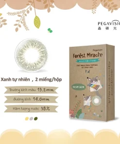 Kính Áp Tròng 1 Tháng Balsam Green Xanh lá - Forest Miracle